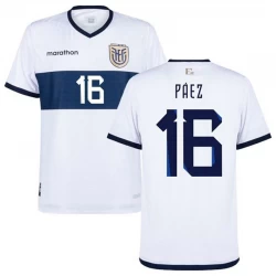 Koszulka Piłkarska Ekwador Paez #16 Copa America 2024 Wyjazdowa
