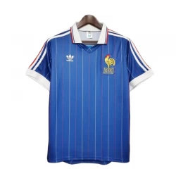 Koszulka Piłkarska Francja 1982 World Cup Retro Domowa