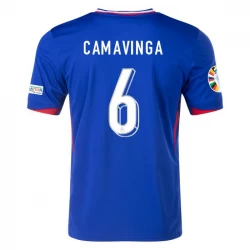 Koszulka Piłkarska Francja Eduardo Camavinga #6 Euro 2024 Domowa