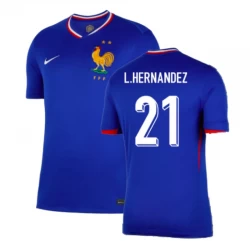 Koszulka Piłkarska Francja L. Hernandez #21 Euro 2024 Domowa