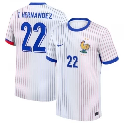 Koszulka Piłkarska Francja T. Hernandez #22 Euro 2024 Wyjazdowa