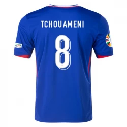 Koszulka Piłkarska Francja Tchouameni #8 Euro 2024 Domowa