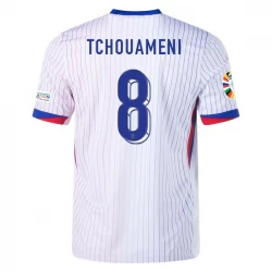 Koszulka Piłkarska Francja Tchouameni #8 Euro 2024 Wyjazdowa
