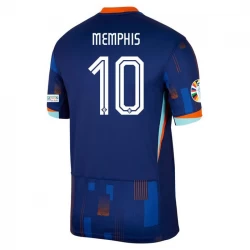 Koszulka Piłkarska Holandia Memphis Depay #10 Euro 2024 Wyjazdowa