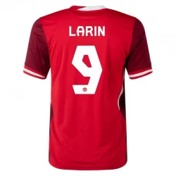 Koszulka Piłkarska Kanada Larin #9 Copa America 2024 Domowa