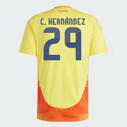 Koszulka Piłkarska Kolumbia C. Hernandez #29 Copa America 2024 Domowa