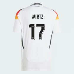 Koszulka Piłkarska Niemcy Florian Wirtz #17 Euro 2024 Domowa