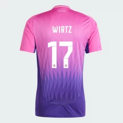 Koszulka Piłkarska Niemcy Florian Wirtz #17 Euro 2024 Wyjazdowa