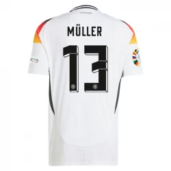Koszulka Piłkarska Niemcy Muller #13 Euro 2024 Domowa