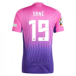 Koszulka Piłkarska Niemcy Sane #19 Euro 2024 Wyjazdowa