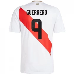 Koszulka Piłkarska Peru Guerrero #9 Copa America 2024 Domowa