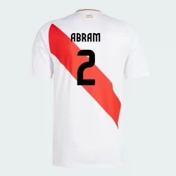 Koszulka Piłkarska Peru Luis Abram #2 Copa America 2024 Domowa