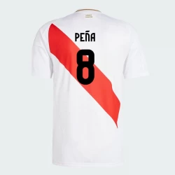 Koszulka Piłkarska Peru Pena #8 Copa America 2024 Domowa