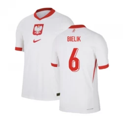 Koszulka Piłkarska Polska Bielik #6 Euro 2024 Domowa