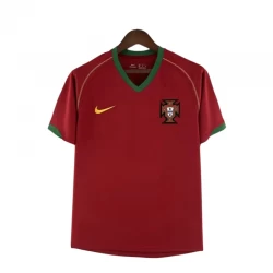 Koszulka Piłkarska Portugalia 2006 World Cup Retro Domowa