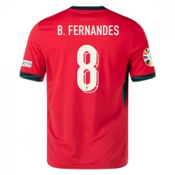 Koszulka Piłkarska Portugalia Bruno Fernandes #8 Euro 2024 Domowa