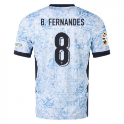 Koszulka Piłkarska Portugalia Bruno Fernandes #8 Euro 2024 Wyjazdowa