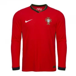 Koszulka Piłkarska Portugalia Euro 2024 Domowa Długi Rękaw