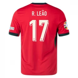 Koszulka Piłkarska Portugalia R. Leao #17 Euro 2024 Domowa