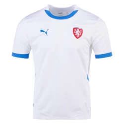 Koszulka Piłkarska Republika Czeska Euro 2024 Wyjazdowa
