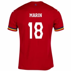 Koszulka Piłkarska Rumunia Răzvan Marin #18 Euro 2024 Wyjazdowa