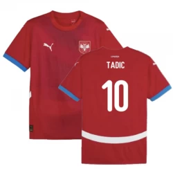 Koszulka Piłkarska Serbia Tadic #10 Euro 2024 Domowa
