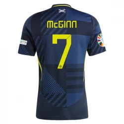 Koszulka Piłkarska Szkocja McGinn #7 Euro 2024 Domowa
