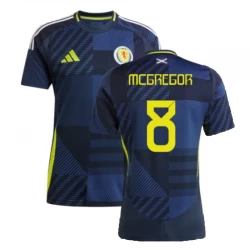 Koszulka Piłkarska Szkocja McGregor #8 Euro 2024 Domowa