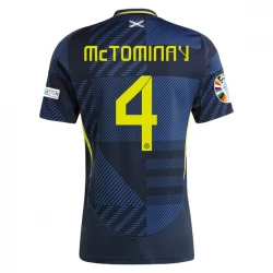 Koszulka Piłkarska Szkocja McTominay #4 Euro 2024 Domowa