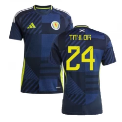 Koszulka Piłkarska Szkocja Taylor #24 Euro 2024 Domowa