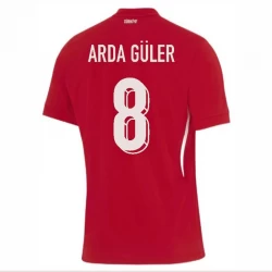 Koszulka Piłkarska Turcja Arda Güler #8 Euro 2024 Wyjazdowa