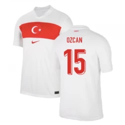 Koszulka Piłkarska Turcja Ozcan #15 Euro 2024 Domowa