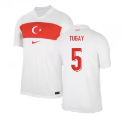 Koszulka Piłkarska Turcja Tugay #5 Euro 2024 Domowa