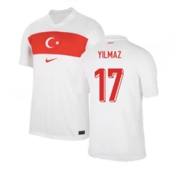 Koszulka Piłkarska Turcja Yilmaz #17 Euro 2024 Domowa
