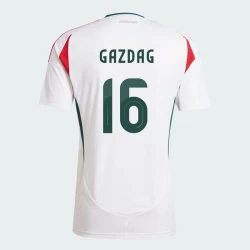 Koszulka Piłkarska Węgry Daniel Gazdag #16 Euro 2024 Wyjazdowa