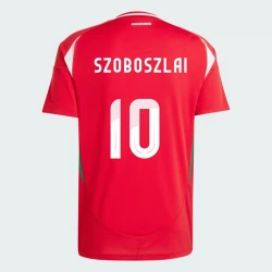 Koszulka Piłkarska Węgry Dominik Szoboszlai #10 Euro 2024 Domowa