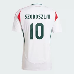 Koszulka Piłkarska Węgry Dominik Szoboszlai #10 Euro 2024 Wyjazdowa