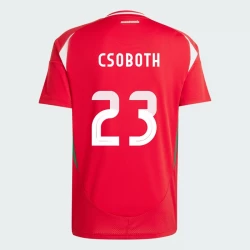 Koszulka Piłkarska Węgry Kevin Csoboth #23 Euro 2024 Domowa