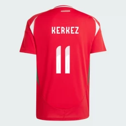 Koszulka Piłkarska Węgry Milos Kerkez #11 Euro 2024 Domowa