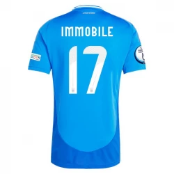 Koszulka Piłkarska Włochy Ciro Immobile #17 Euro 2024 Domowa