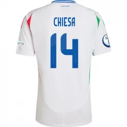 Koszulka Piłkarska Włochy Federico Chiesa #14 Euro 2024 Wyjazdowa