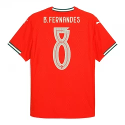 Koszulka Portugalia Bruno Fernandes #8 2025 Domowa