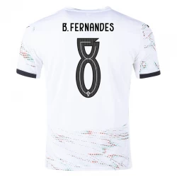 Koszulka Portugalia Bruno Fernandes #8 2025 Wyjazdowa