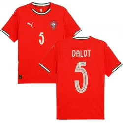 Koszulka Portugalia Dalot #5 2025 Domowa