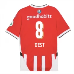 Koszulka PSV Eindhoven Dest #8 2024/25 Domowa