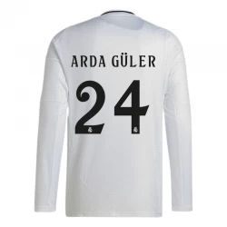 Koszulka Real Madryt Arda Güler #24 2024/25 Domowa Długi Rękaw