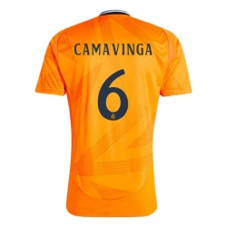 Koszulka Real Madryt Eduardo Camavinga #6 2024/25 Wyjazdowa