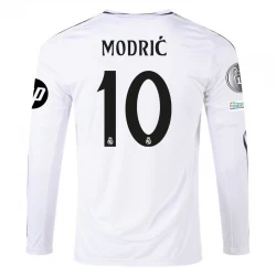Koszulka Real Madryt Modric #10 2024/25 HP Domowa Długi Rękaw