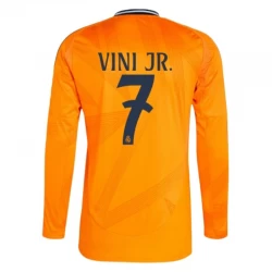 Koszulka Real Madryt Vinicius Junior #7 2024/25 Wyjazdowa Długi Rękaw