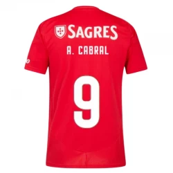 Koszulka SL Benfica A. Cabral #9 2024/25 Domowa